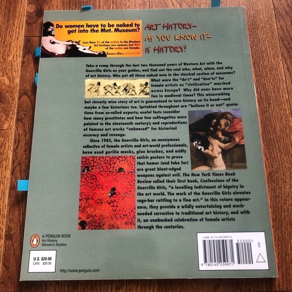 The Guerrilla Girl’s Bedside Companion to the History of Western Art paperback - Picture 2 of 9